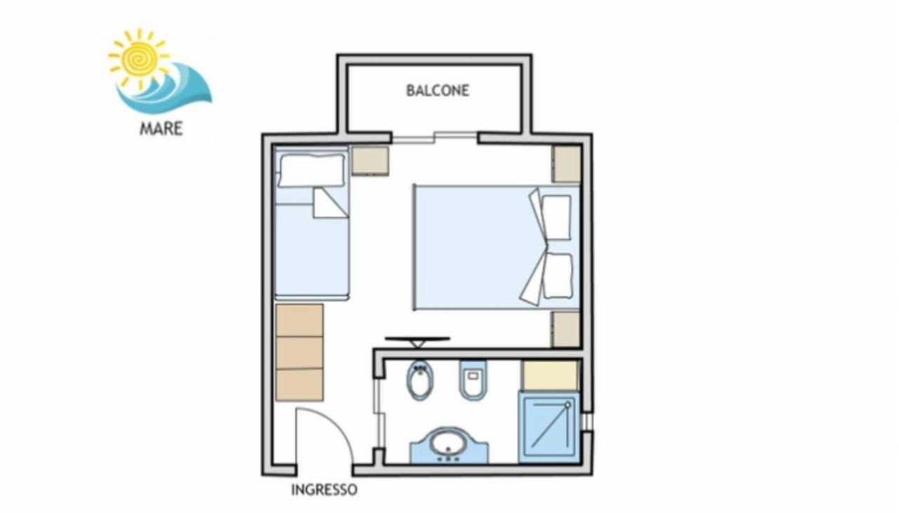 Hotel Villa Sole Resort Bellaria – Igea Marina Szoba fotó