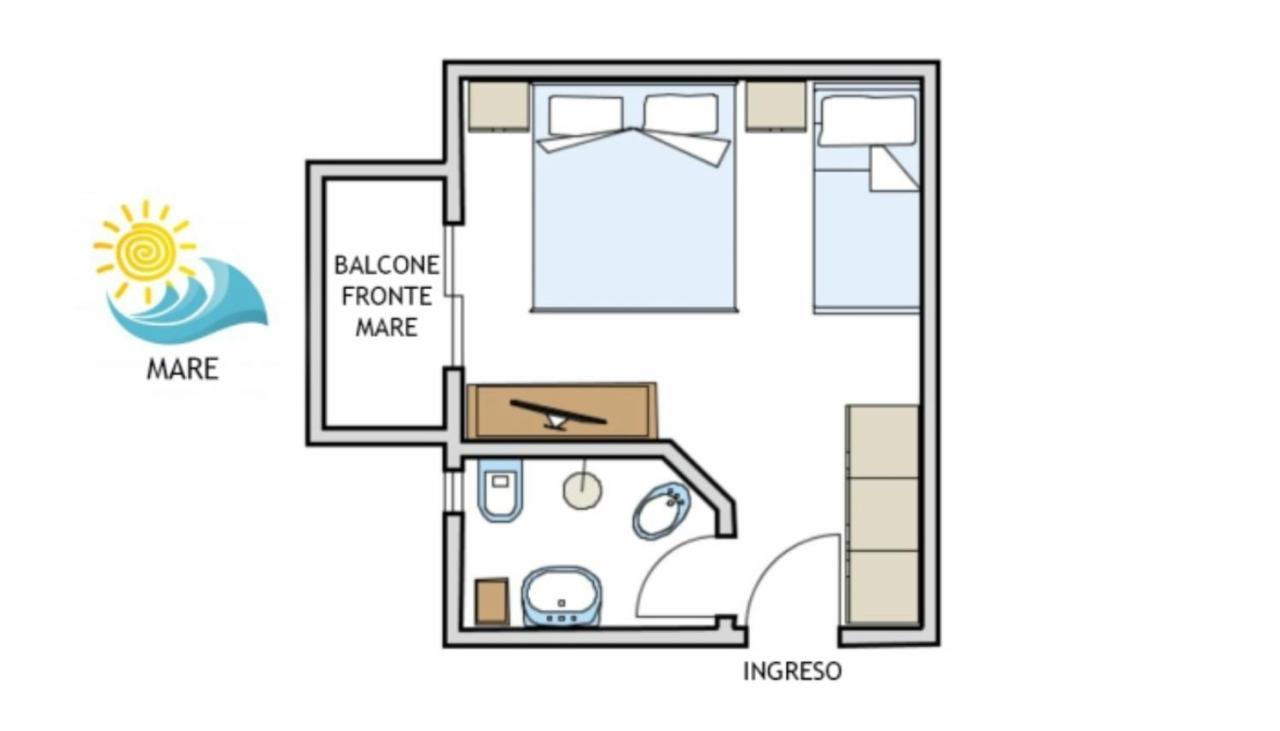 Hotel Villa Sole Resort Bellaria – Igea Marina Szoba fotó